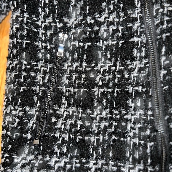 Forever 21 Tweed Jacket in Black & White - Size Medium - Picture 7 of 16